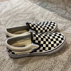 Checkered Vans